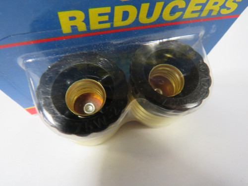 Westinghouse 70400 Standard to Candelabra Base Socket Reducer 2-Pack ! NEW !