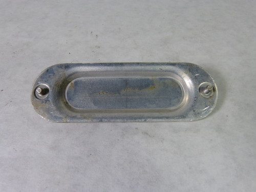 Crouse-Hinds #190 Conduit Body Cover 1/2" USED