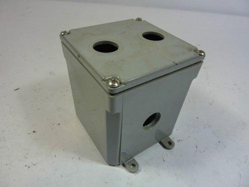 Carlon E987N Junction Box 4x4x4" USED