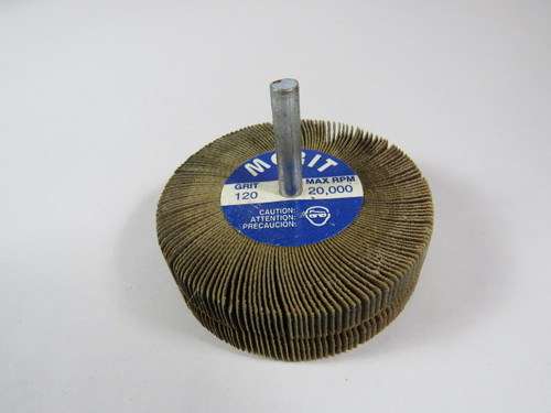 Merit 120-Grit Flap Wheel 20,000 MAX RPM USED