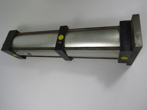 Numatics F2AP-06I1C-CMU205A Pneumatic Cylinder Stroke FR 6.5" RR 5" USED