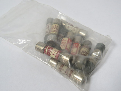 Limitron KTK-1 Fast Acting Fuse 1A 600V Lot of 10 USED
