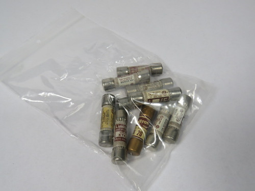 Limitron KTK-20 Fast Acting Fuse 20A 600V Lot of 10 USED