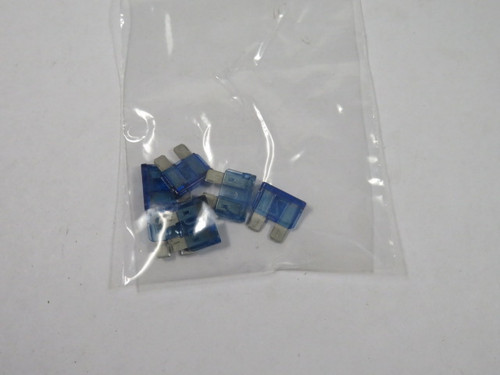 Bussmann ATC-15 Blue Blade Fuse 15A 32VDC Lot of 5 USED