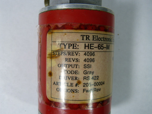 TR Electronics HE-65-M Encoder USED