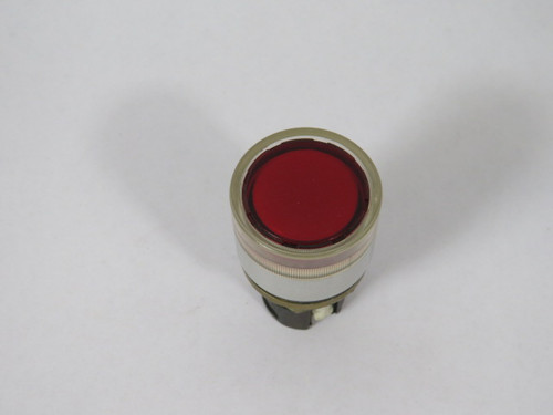 Allen-Bradley 800EM-LF4 Red Flush Push Button Operator Only USED