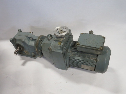 Sew-Eurodrive 3HP 1700RPM 230/460V TEFC C/W Gear Reducer Unknown Ratio USED