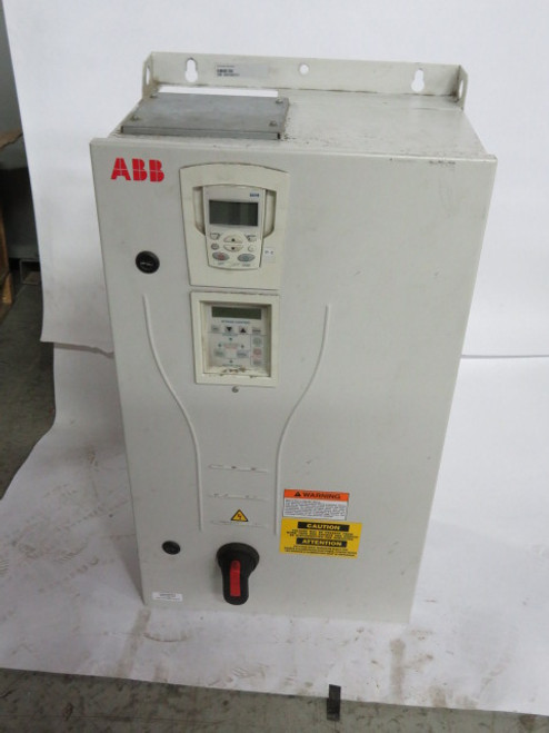 ABB ACH550-BDR-011A-6+B055 AC Drive 10HP 3Ph 500/600V 11A Height 33" USED