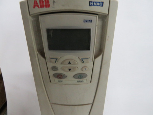 ABB ACH550-VDR-017A-6 AC Drive 15HP 3Ph 500/600V 17A Height 44" USED