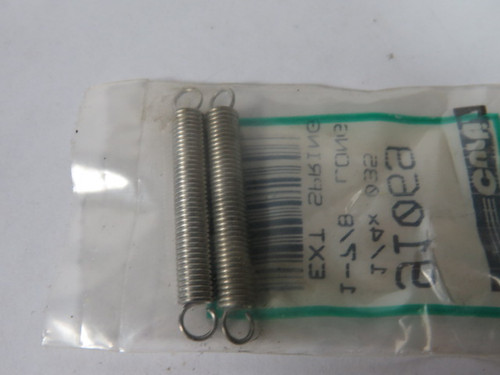 Curtis 91069 Extension Spring 1-7/8" L 1/4" OD .035" WD 2-Pk ! NWB !