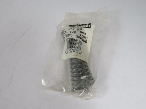 Curtis 91838 Extension Spring 3-1/2" Long 3/4" OD .080" WD 2-Pk ! NWB !