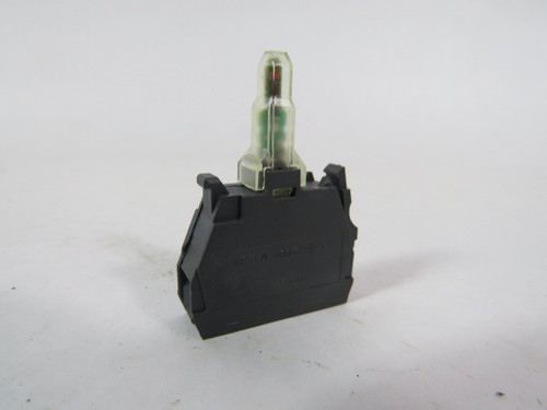 Telemecanique ZBV-G3 Light Module for X4 Push Button 110-120VAC Green LED USED