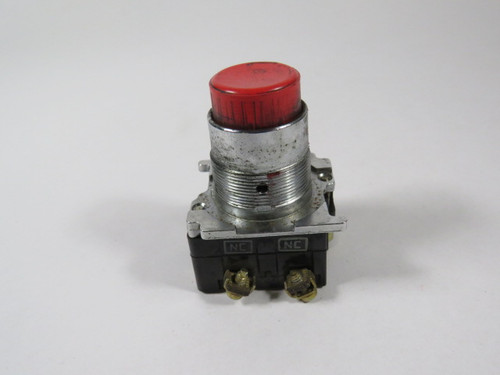 Cutler-Hammer 10250T112-3 Red Extended Push Button 2NC USED