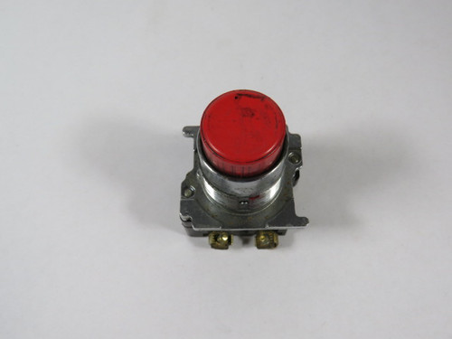 Cutler-Hammer 10250T112-3 Red Extended Push Button 2NC USED