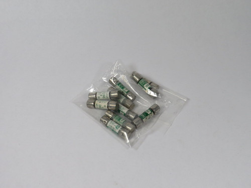 Fusetron FNM-6-1/4 Dual Element Fuse 6-1/4A 250V Lot of 10 USED