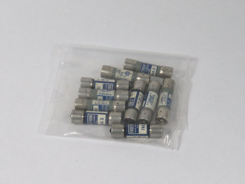 Fusetron FNA-5 Dual Element Fuse 5A 125V Lot of 10 USED