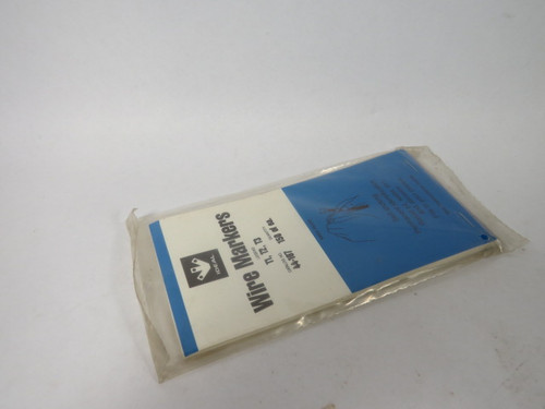 Ideal 44-107 Wire Marker 150XT1,T2,T3 450 Total Pack  NWB