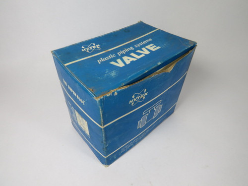 Hytek 31909011 1-1/2" True Union Ball Valve PVC Viton ! NEW !