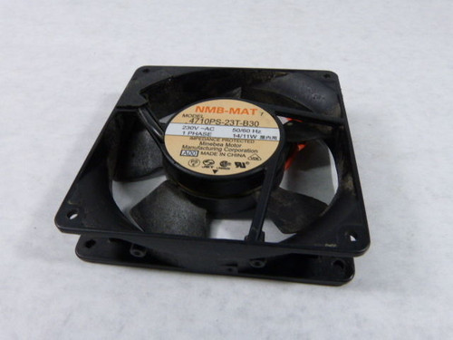 NMB 4710PS-23T-B30 Axial Fan 119mm 1Ph 14/11W 230VAC 50/60Hz USED