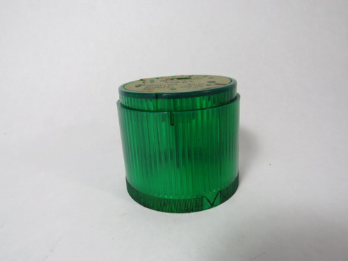 Telemecanique XVA-C33 Stack Light Beacon 240V 7W Green (No Bulb) USED