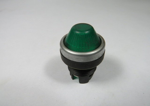 Eaton A22-RL-GN/FR Green Conical Indicating Light Operator Only USED