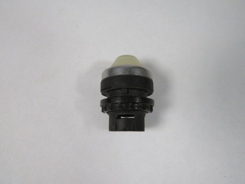 Eaton A22-RL-WS White Conical Indicating Light Operator Only USED