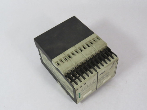 Entrelec ESTOP-6A Current Monitoring Relay SLIGHT DAMAGE TO BOTTOM USED