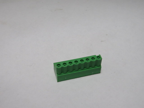 Phoenix Contact MSTB2.5/8-ST Printed-Circuit Board Connector 8-Pos GREEN USED