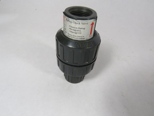 LD LD-807 Spring Check Valve 1-2" DN15 150PSI USED