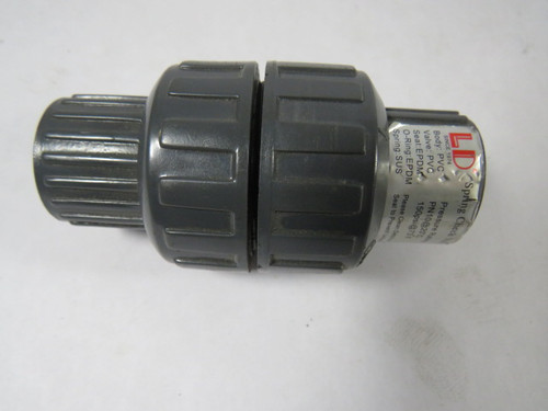 LD LD-807 Spring Check Valve 1-2" DN15 150PSI USED