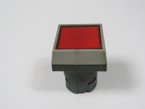 APT LA39-B2-DF/R Red Square Push Button Operator Only USED