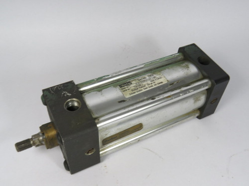 Parker 02.50CCB2MAU14AC4.500 Pneumatic Cylinder 2.5" Bore 4.5" Stroke USED
