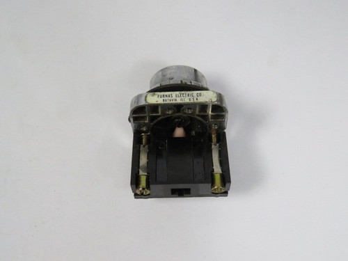 Furnas BKS1A Selector Switch 2-Position 1NC No Lever Operator USED