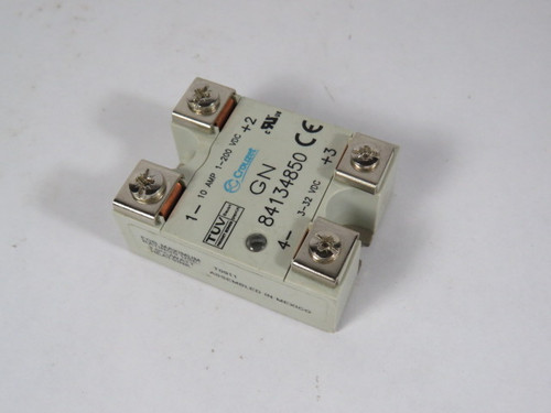 Crouzet 84134850 Solid State Relay 3-32VDC 10A 1-200VDC USED