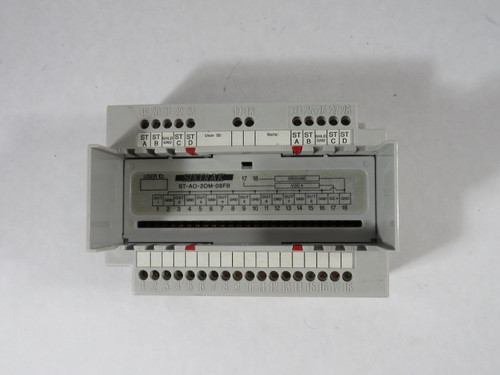 Sixnet ST-AO-2OM-08FB Wiring Base Module USED