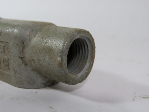 Appleton LB-50M LB Form 35 Conduit Body W/O Cover 1/2" USED