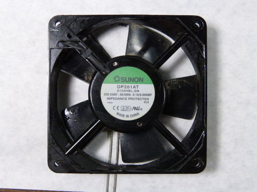 Sunon DP201AT 2122HBL.GN Slim Fan 120mm 220-240V 50/60Hz USED