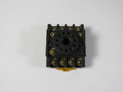Omron PF113A Relay Socket 250V 7.5A 11-Pin USED