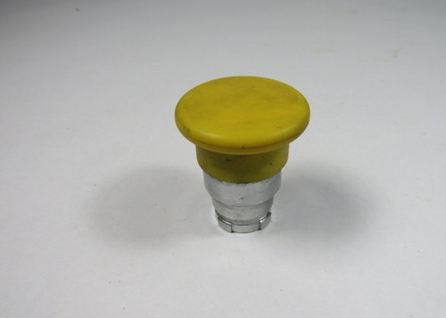 Shamrock Controls RB2-BC5 Yellow Mushroom Push Button Operator USED