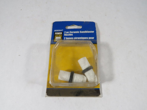 Power-Fist 8085847 2 Pack of Ceramic Sandblaster Nozzles ! NEW !