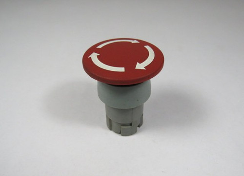 EAO 704.074.2 Twist-to-Release Red Mushroom Push Button Operator USED