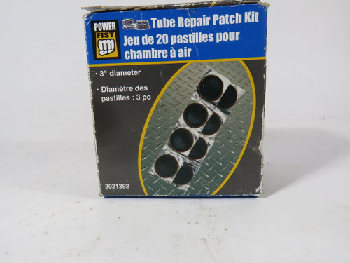 Power-Fist 2021392 Tire Tube Repair Patch Kit 3" OD Lot of 14 ! NOP !