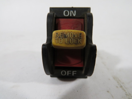 Kedu HY7 Industrial Key Switch 4 PIN 125-250VAC 12-20A USED