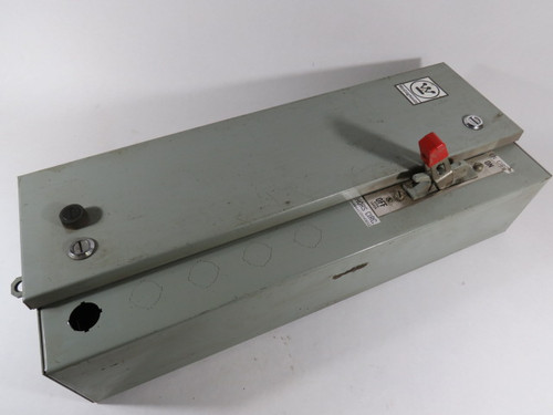 Westinghouse 8984A85G02 Disconnect 120V 60Hz 3Ph 1/2-5HP STD 575V USED