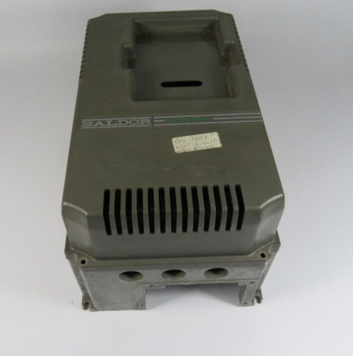 Baldor ZD18H201-E Vector Drive *Missing Top Circuit Board* ! AS IS !