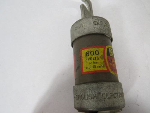 English Electric CC80 Form II H.R.C. Fuse 80A 600VAC USED