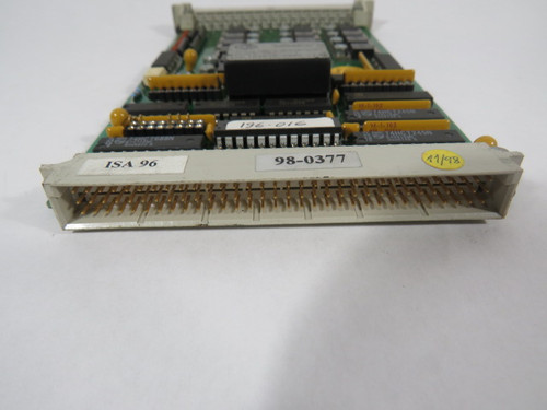 Pulzer Biegetechnik ISA96-016 V2.0 Memory & Control Circuit Board USED