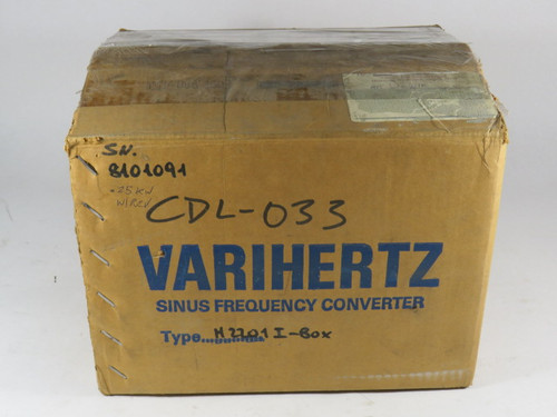 Varihertz M2201 Sinus Frequency Converter 220/240V 50/60Hz 0.25kW ! NEW !