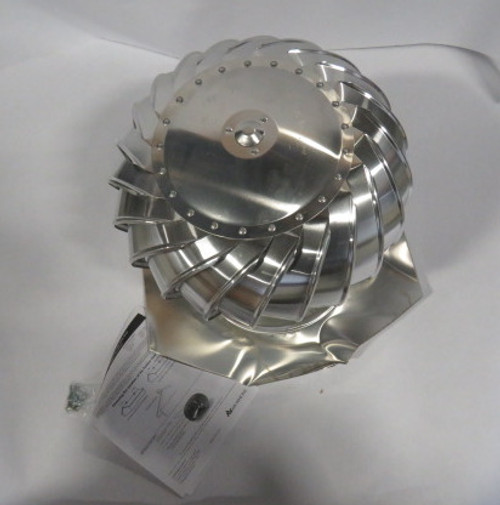 AirHawk TIBS0000 12" Aluminum Turbine Ventilator ! NEW !