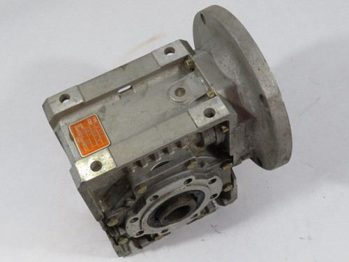 Bonfiglioli W63U-37654-6-N56C Right Angle Gear Reducer 30:1 Ratio USED